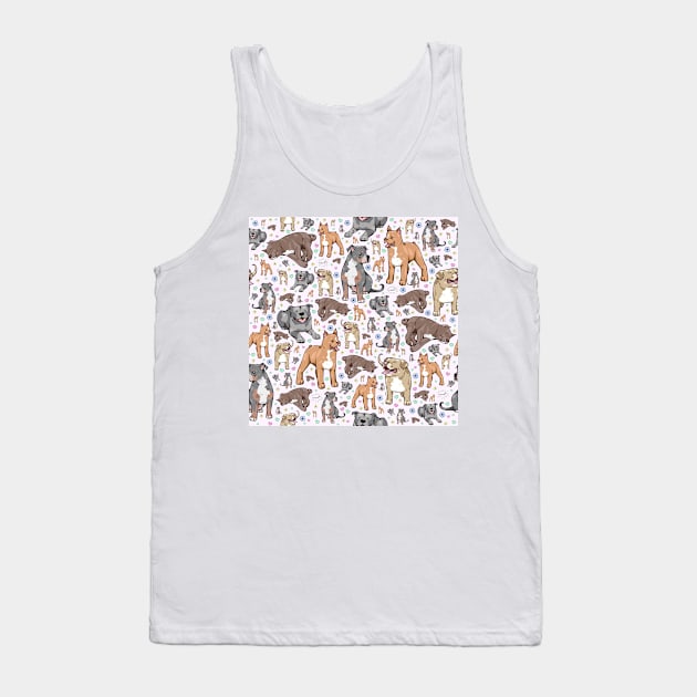 Cute pitbull Tank Top by nemki